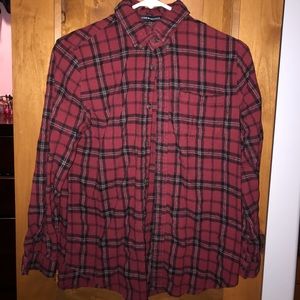 Brandy Melville Red Flannel